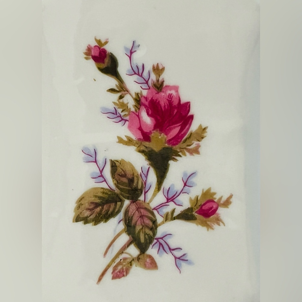 Elegant Vintage Floral Porcelain Hand Painted Japan Trinket Dishes - Picture 6 of 16